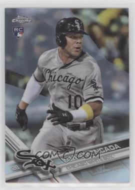 2017 Topps Chrome - [Base] - Refractor #75.1 - Yoan Moncada (Running)