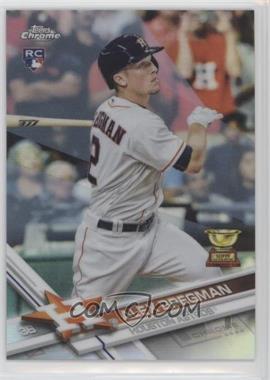 2017 Topps Chrome - [Base] - Refractor #9.1 - Alex Bregman (Batting)