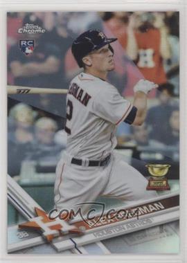 2017 Topps Chrome - [Base] - Refractor #9.1 - Alex Bregman (Batting)