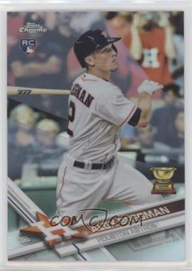 2017 Topps Chrome - [Base] - Refractor #9.1 - Alex Bregman (Batting)