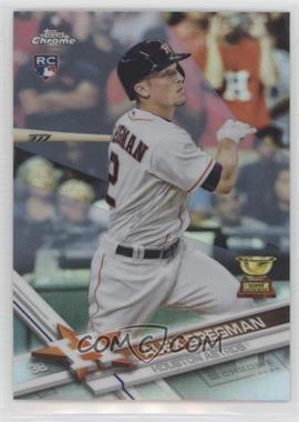 2017 Topps Chrome - [Base] - Refractor #9.1 - Alex Bregman (Batting)