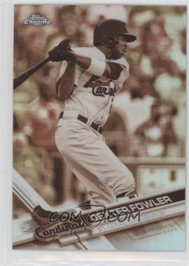 2017 Topps Chrome - [Base] - Sepia Refractor #179 - Dexter Fowler