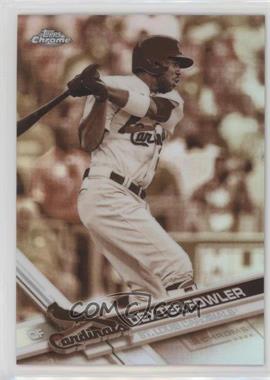 2017 Topps Chrome - [Base] - Sepia Refractor #179 - Dexter Fowler