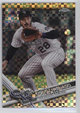 2017 Topps Chrome - [Base] - Wal-Mart Mega Box X-Fractor #102 - Nolan Arenado