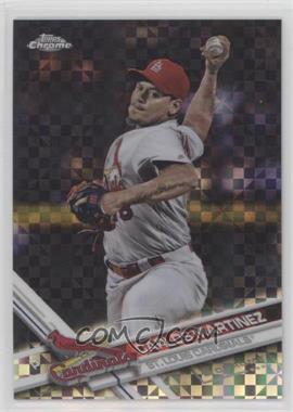 2017 Topps Chrome - [Base] - Wal-Mart Mega Box X-Fractor #46 - Carlos Martinez