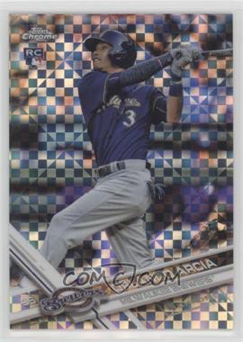 2017 Topps Chrome - [Base] - Wal-Mart Mega Box X-Fractor #73 - Orlando Arcia