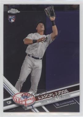 2017 Topps Chrome - [Base] #169 - Aaron Judge