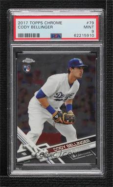 2017 Topps Chrome - [Base] #79 - Cody Bellinger [PSA 9 MINT]