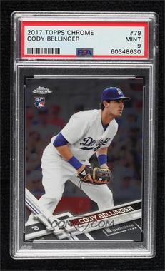 2017 Topps Chrome - [Base] #79 - Cody Bellinger [PSA 9 MINT]