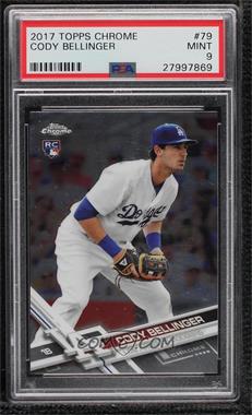 2017 Topps Chrome - [Base] #79 - Cody Bellinger [PSA 9 MINT]