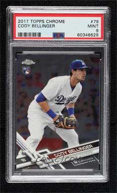 2017 Topps Chrome - [Base] #79 - Cody Bellinger [PSA 9 MINT]