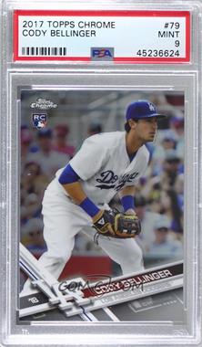 2017 Topps Chrome - [Base] #79 - Cody Bellinger [PSA 9 MINT]