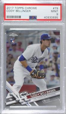 2017 Topps Chrome - [Base] #79 - Cody Bellinger [PSA 9 MINT]