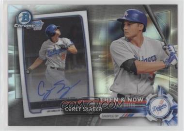 2017 Topps Chrome - Bowman Then and Now #BTN-8 - Corey Seager