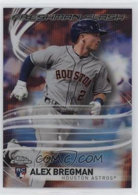 2017 Topps Chrome - Freshman Flash #FF-10 - Alex Bregman