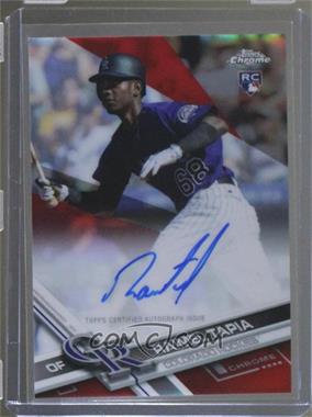 2017 Topps Chrome - Rookie Autographs - Red Refractor #RA-RT - Raimel Tapia /5