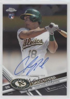 2017 Topps Chrome - Rookie Autographs #RA-CP - Chad Pinder