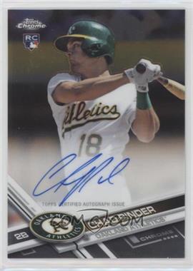 2017 Topps Chrome - Rookie Autographs #RA-CP - Chad Pinder