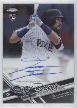 2017 Topps Chrome - Rookie Autographs #RA-DD - David Dahl