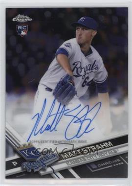 2017 Topps Chrome - Rookie Autographs #RA-MS - Matt Strahm