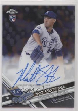 2017 Topps Chrome - Rookie Autographs #RA-MS - Matt Strahm