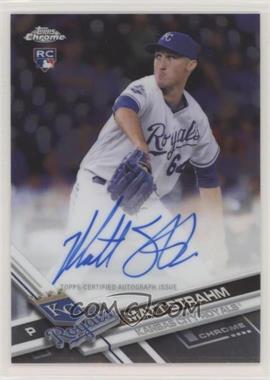 2017 Topps Chrome - Rookie Autographs #RA-MS - Matt Strahm