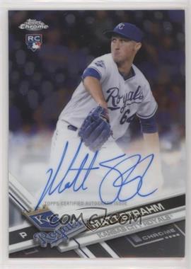 2017 Topps Chrome - Rookie Autographs #RA-MS - Matt Strahm