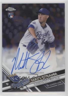 2017 Topps Chrome - Rookie Autographs #RA-MS - Matt Strahm