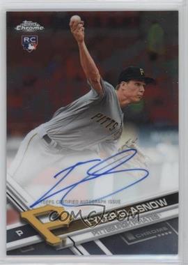 2017 Topps Chrome - Rookie Autographs #RA-TG - Tyler Glasnow