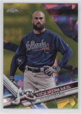 2017 Topps Chrome Sapphire Edition - [Base] - Gold Refractor #531 - Nick Markakis /5