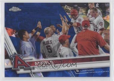 2017 Topps Chrome Sapphire Edition - [Base] #189 - Los Angeles Angels Team /250