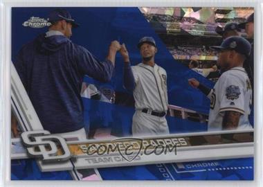 2017 Topps Chrome Sapphire Edition - [Base] #192 - San Diego Padres Team /250