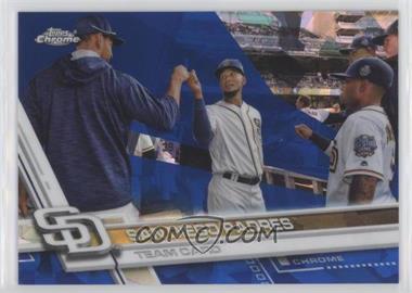 2017 Topps Chrome Sapphire Edition - [Base] #192 - San Diego Padres Team /250