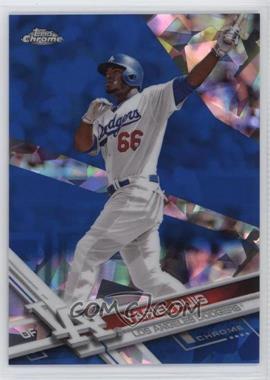 2017 Topps Chrome Sapphire Edition - [Base] #375 - Yasiel Puig /250