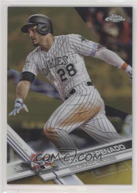 2017 Topps Chrome Update - Target Exclusive [Base] - Gold Refractor #HMT12 - All-Star - Nolan Arenado /50