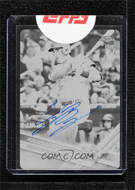 2017 Topps Chrome Update - Target Exclusive [Base] - Printing Plate Black Autographs #HMT81 - All-Star - Cody Bellinger /1 [Stock Redemption]