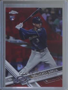 2017 Topps Chrome Update - Target Exclusive [Base] - Red Refractor #HMT52 - Rookie Debut - Orlando Arcia /25