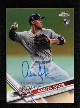 2017 Topps Chrome Update - Target Exclusive [Base] - Refractor Autographs #HMT40 - All-Star - Aaron Judge