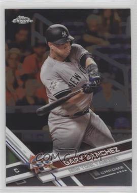 2017 Topps Chrome Update - Target Exclusive [Base] #HMT18 - All-Star - Gary Sanchez