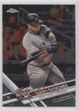 2017 Topps Chrome Update - Target Exclusive [Base] #HMT18 - All-Star - Gary Sanchez