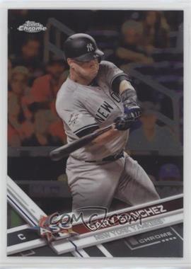 2017 Topps Chrome Update - Target Exclusive [Base] #HMT18 - All-Star - Gary Sanchez