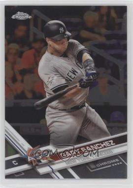 2017 Topps Chrome Update - Target Exclusive [Base] #HMT18 - All-Star - Gary Sanchez