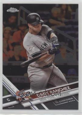 2017 Topps Chrome Update - Target Exclusive [Base] #HMT18 - All-Star - Gary Sanchez