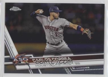 2017 Topps Chrome Update - Target Exclusive [Base] #HMT39 - All-Star - Carlos Correa