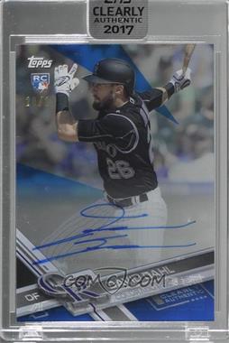 2017 Topps Clearly Authentic Autographs - [Base] - Blue #CAAU-DD - David Dahl /25 [Uncirculated]