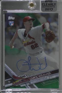 2017 Topps Clearly Authentic Autographs - [Base] - Green #CAAU-LW - Luke Weaver /99 [Uncirculated]