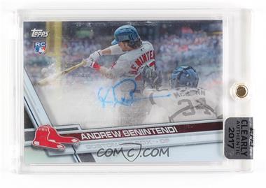 2017 Topps Clearly Authentic Autographs - [Base] #CAAU-AB - Andrew Benintendi [Uncirculated]