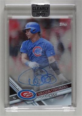 2017 Topps Clearly Authentic Autographs - [Base] #CAAU-WC - Willson Contreras [Uncirculated]