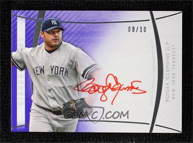 2017 Topps Diamond Icons - Red Ink Signatures - Purple #RA-RCL - Roger Clemens /10