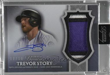 2017 Topps Dynasty - Autograph Patches #AP-TS2 - Trevor Story /10 [Uncirculated]